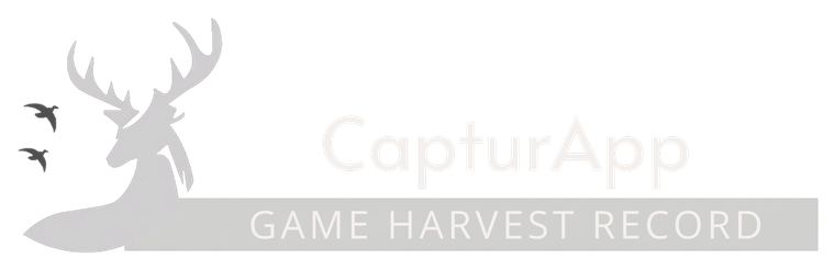 CapturApp - Game Harvest Record